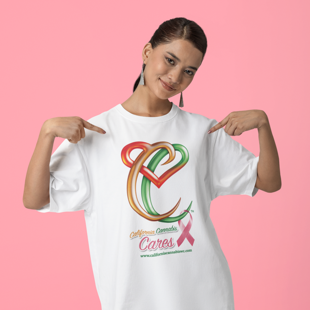 California Cannabis Cancer Awareness T-Shirt - Image 2